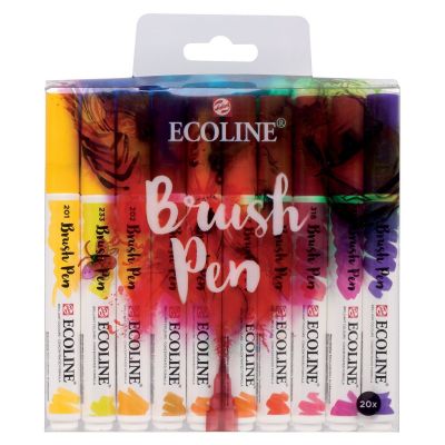 Marcadores Ecoline de Talens x20