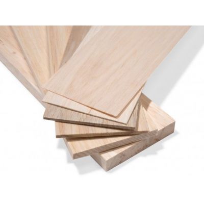 Madera balsa en Plancha- Agrupador