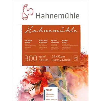 Block Hahnemühle Acuarela Rough  - A4 300Gr 10H