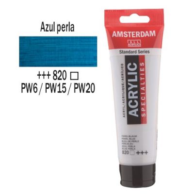 Acrílico Amsterdam 120ml Azul Perla 820