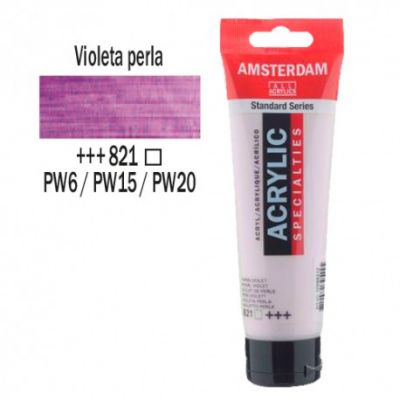 Acrílico Amsterdam 120ml Rojo Perla 819