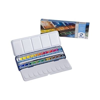 Acuarela Van Gogh x24 pastillas - metal