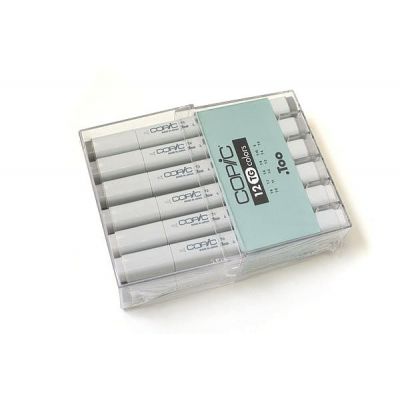 COPIC Clasic Set TG - 12 un.