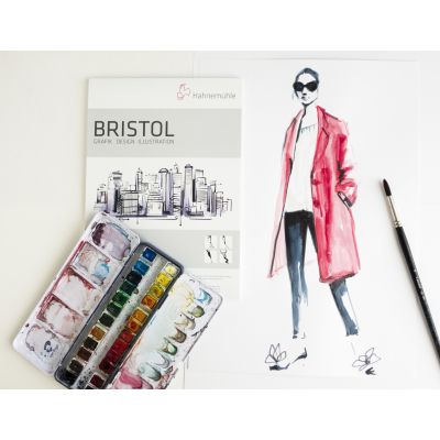 Block Bristol A4 250gr 20h