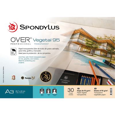 Block Spondylus OVER Vegetal A3