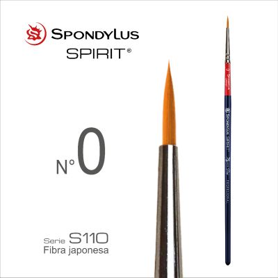 Pincel Spondylus Spirit 0 S110 punta