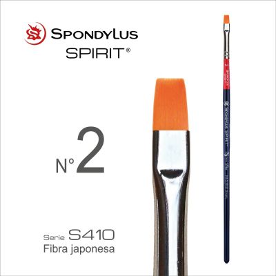 pincel chato spondylus