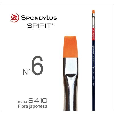 pincel chato spondylus