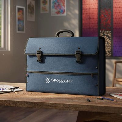 PORTAPLANOS SPONDYLUS A3 BORDADO ANCHA