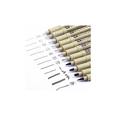 Set de dibujo Pigma x10
