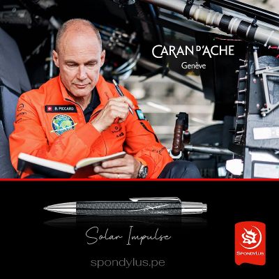 Bolígrafo ALCHEMIX Carbono Solar Impulse