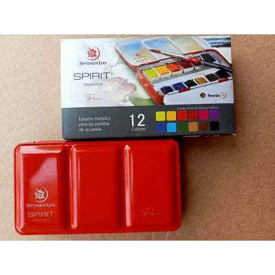 Acuarela Spirit de Spondylus x12