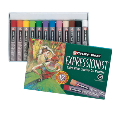 Oleo Pastel Sakura Expressionist x12