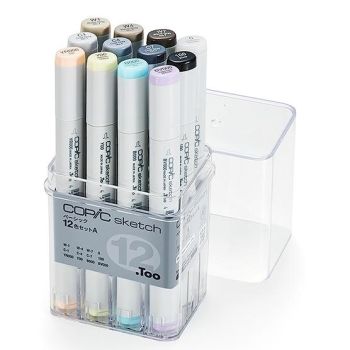 Copic Sketch x12 COLORES PASTEL