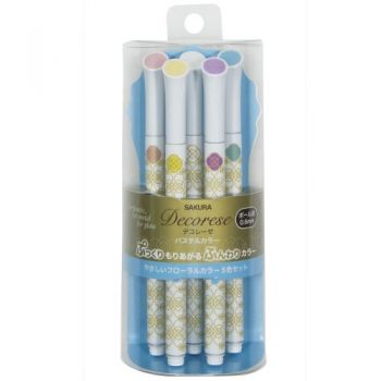 Decorece Sakura Pastel set B "Floral Color"