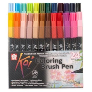 Koi Coloring Brush Estuche x24