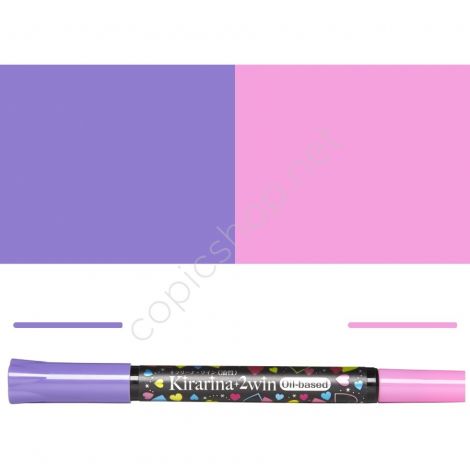 KIRARINA 2win Oil-based 117 Lilac Glow