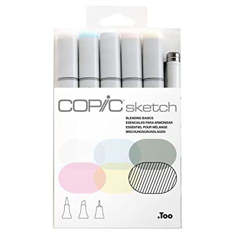 Copic Sketch x6 Esenciales Para Armonizar