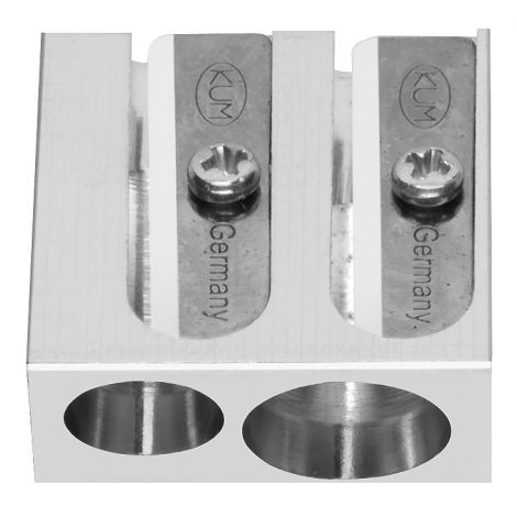 Sacapunta metal doble Caran d'ache
