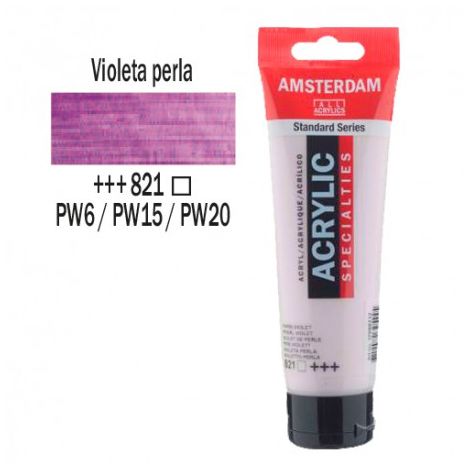 Acrílico Amsterdam 120ml Rojo Perla 819