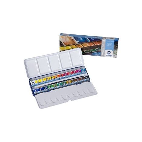 Acuarela Van Gogh x24 pastillas - metal
