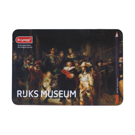 Rijksmuseum Bruynzeel Lápices de color x50- La Ronda de Noche de Rembrandt