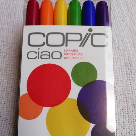 Copic Ciao x6 COLORES PRIMARIOS