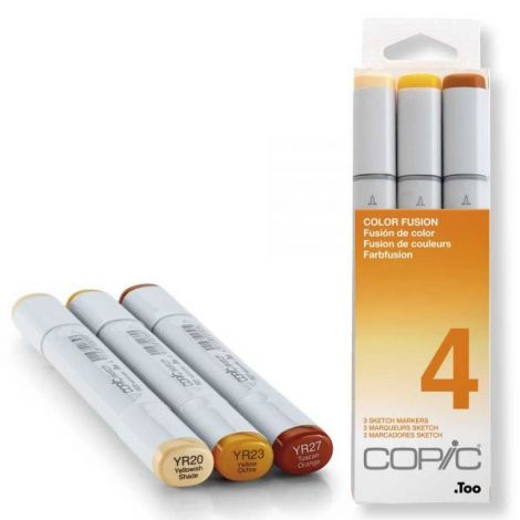 Copic Sketch x3 fusion 4