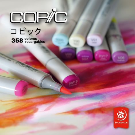 Copic Sketch 360 colores