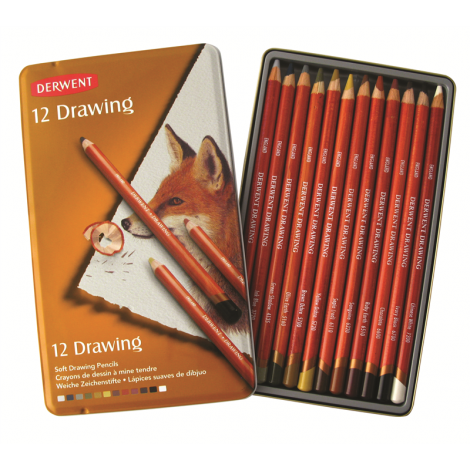 Derwent Drawing x12