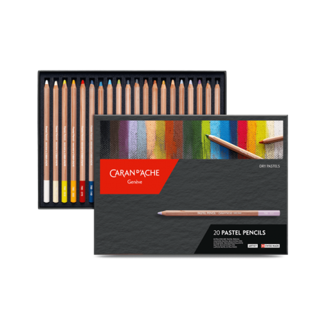 Lapiz Pastel Estuche x20