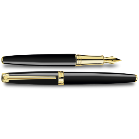 Pluma fuente Leman Black