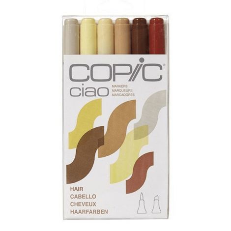 Copic Ciao x6 CABELLO