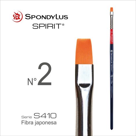 pincel chato spondylus