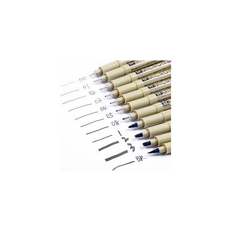 Set de dibujo Pigma x10