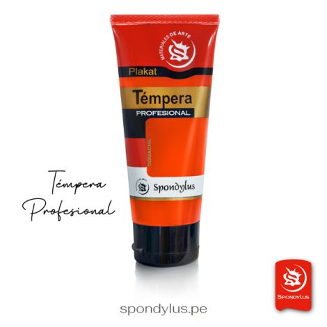 Témpera Spondylus Profecional 100ml 311 Bermellon