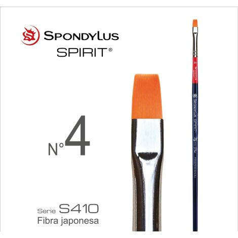 Pincel Spondylus Spirit 04 chato 410