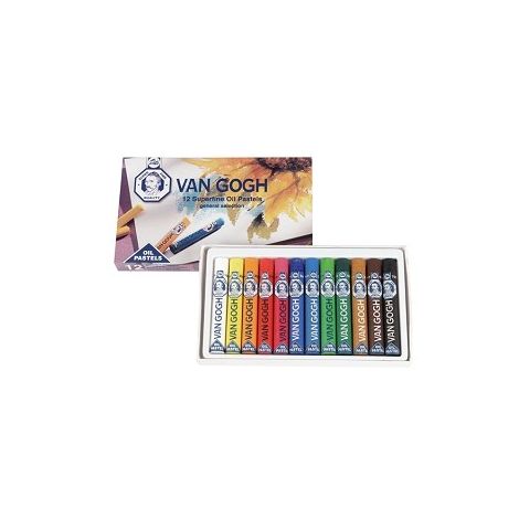 Oleo Pastel x12 colores - Van Gogh
