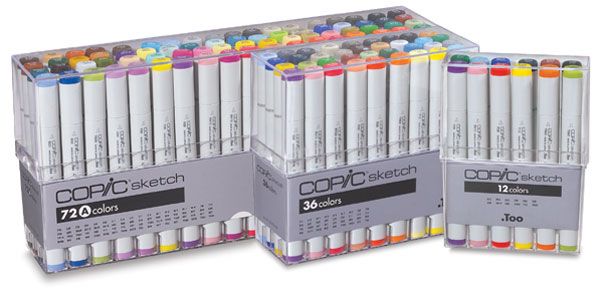 Copic Sketch Colores Set X36 Marcadores Rotuladores