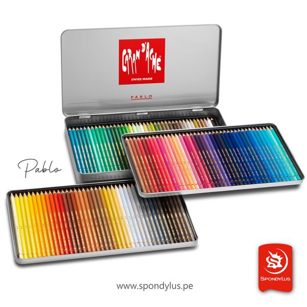 PABLO de CARAN D'ACHE x120 Estuche metalico