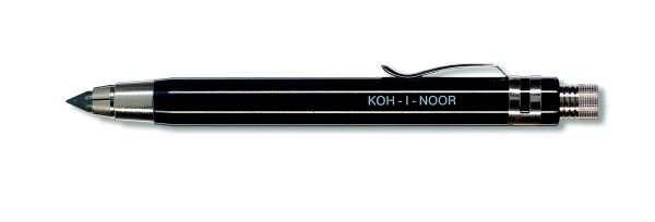 Portaminas 5.6mm koh-i-noor hardtmuth negro - arte, diseño, arquitectura,  regalos, papelería, lapiceros, spondylus