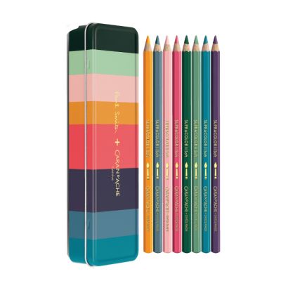 Caran d'Ache Supracolor Soft Paul Smith 8 x Colour Pencil Set