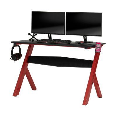 Mesa Gaming ZONA, con patas rojas