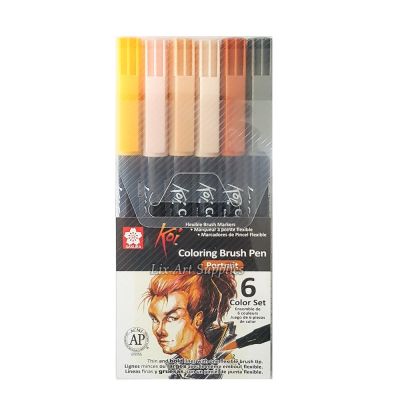 Koi Coloring Brush Estuche x6 PIELES