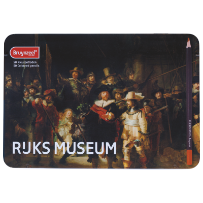 Rijksmuseum Bruynzeel Lápices de color x50- La Ronda de Noche de Rembrandt