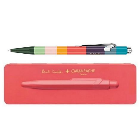 849 PAUL SMITH Ballpoint pen with etui CORAL PINK - Limited Edition