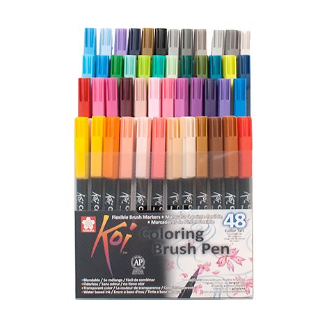 Koi Coloring Brush Estuche x48
