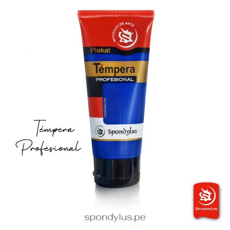 Tempera Profesional Spondylus 100ml. Azul Ultramar 506